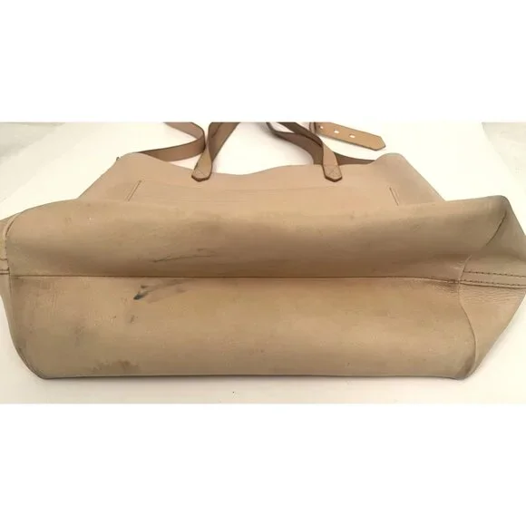 Madewell The Medium Transport Tote Nubuck Leather Crossbody Strap Shoulder Bag - Picture 7 of 9